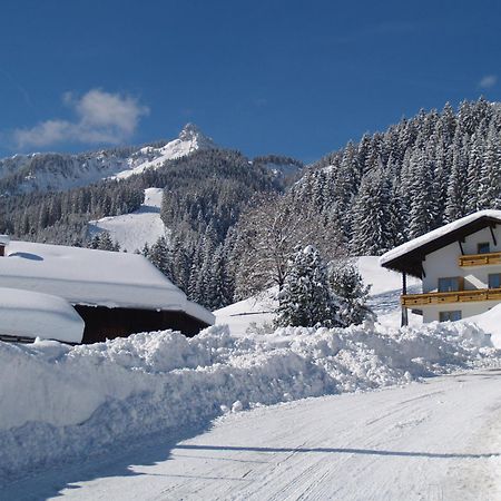 Pension Talblick In Waengle Bei Reuthe Esterno foto